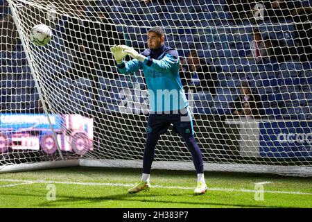 LONDRA, REGNO UNITO. 26 OTTOBRE durante la partita della Carabao Cup tra i Queens Park Rangers e Sunderland al Kiyan Prince Foundation Stadium., Londra martedì 26 ottobre 2021. (Credit: Ian Randall | MI News) Credit: MI News & Sport /Alamy Live News Foto Stock