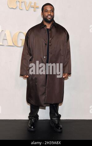 New York, NY, USA. 26 ottobre 2021. ASAP Ferg alla Apple TV Swagger Premiere al BAM di Brooklyn, New York, il 28 ottobre 2021. Credit: John Palmer/Media Punch/Alamy Live News Foto Stock