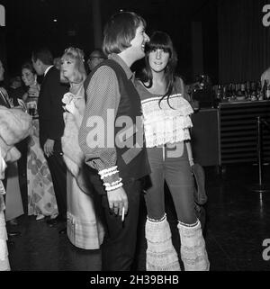 Sonny e Cher Circa 1967 credito: Ralph Dominguez/MediaPunch Foto Stock