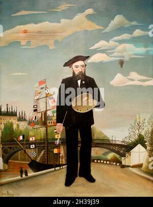 Autoritratto - Henri Rousseau Foto Stock