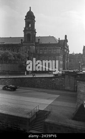 Erhabene Architektur a Dresda, Deutschland 1930 Jahre. Grande architettura a Dresda, in Germania, anni trenta. Foto Stock