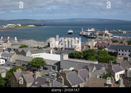 Regno Unito, Scozia, Orkney Island, Kirkwall, Mainland Foto Stock