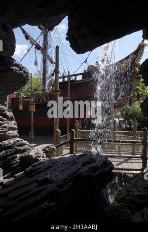 Francia, Parigi, nave pirata Foto Stock