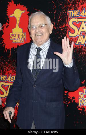 Burbank, Stati Uniti. 26 ottobre 2021. Ronnie Schell al 46° Saturno Awards annuale al Marriott Convention Center il 26 ottobre 2021 a Burbank, CA (Photo by Katrina Jordan/Sipa USA) Credit: Sipa USA/Alamy Live News Foto Stock