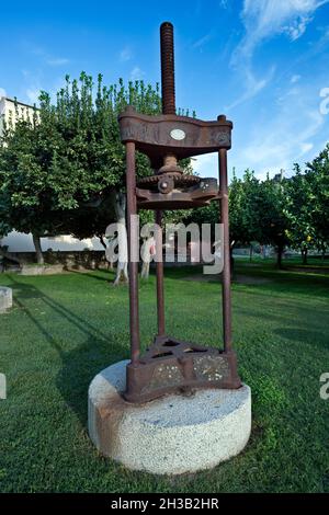 Italia, Calabria, Locri (RC), agriturismo Foto Stock