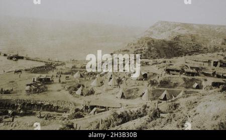 Australia e Nuova Zelanda truppe a Gallipoli in WW1, 1915 Foto Stock