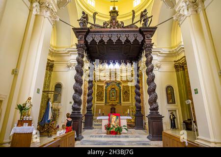 Cattedrale di Santa Maria Assunta nel centro storico di Atri, nei pressi di Teramo Abruzzo Italia Foto Stock