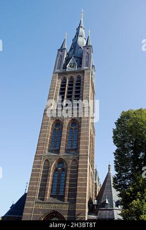 Torre della chiesa di Sint Vitus a Hilversum nei Paesi Bassi Foto Stock