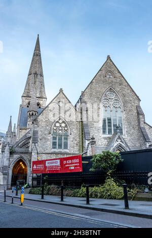 DUBLINO, IRLANDA - 04 apr 2021: Un colpo verticale della Chiesa di Sant'Andrea a Dublino, Irlanda Foto Stock