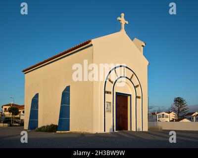 Chiesa di Zambujeira do Mar ad Alentejo, Portogallo Foto Stock