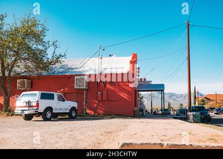 Gay '90, l'unico bar nella città di confine degli Stati Uniti di Naco, Arizona Foto Stock
