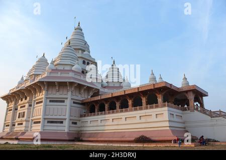 Sant Tukaram Maharaj Gatha Mandir Tempio a Dehu, Pune, Maharashtra, India Foto Stock