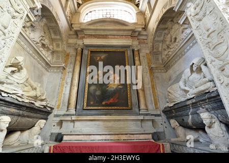 Italia, Roma, chiesa di Santa Maria della Pace, Cappella Cesi Foto Stock