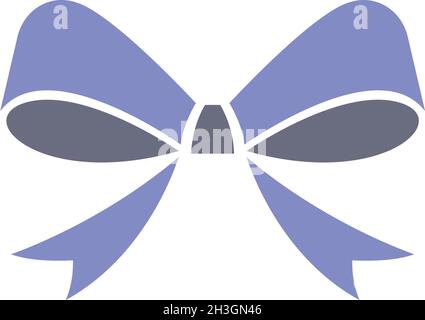 Bowties icona logo disegno piano modello vettore Illustrazione Vettoriale