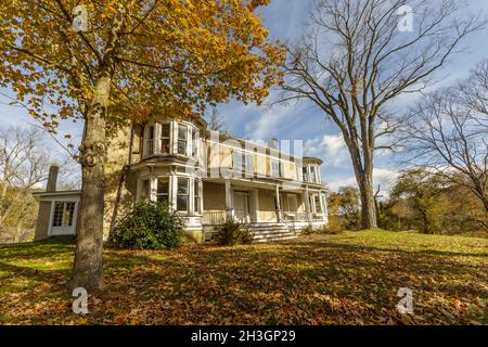 Homestead, Waterloo Village, Stanhope, New Jersey, Stati Uniti Foto Stock