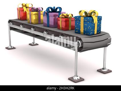 Regali on Line Foto Stock