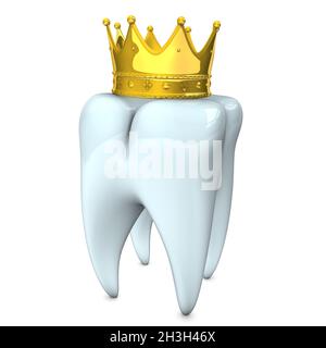 Corona dentata Foto Stock