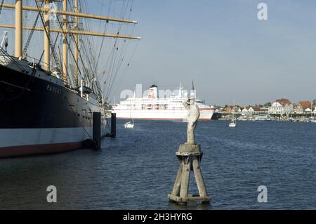 MS DEUTSCHLAND, nave da sogno, nave da crociera, Foto Stock