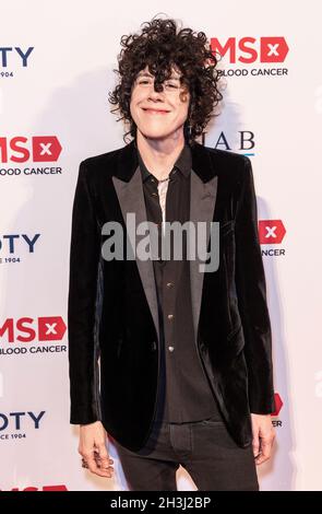 New York, Stati Uniti. 28 ottobre 2021. LP (Laura Pergolizzi Ruffo) partecipa al 30° anniversario DKMS Gala al Cipriani Wall Street di New York il 28 ottobre 2021. (Foto di Lev Radin/Sipa USA) Credit: Sipa USA/Alamy Live News Foto Stock