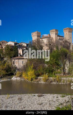 Rocca di Vignola Foto Stock