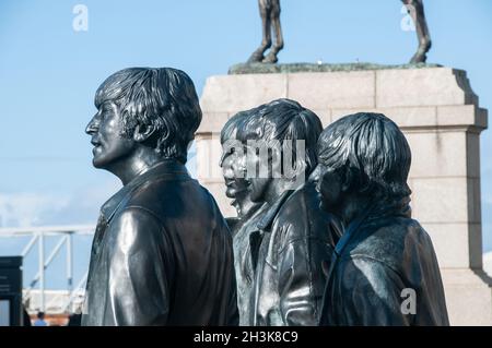 Intorno al Regno Unito - Una giornata fuori a Liverpool Foto Stock