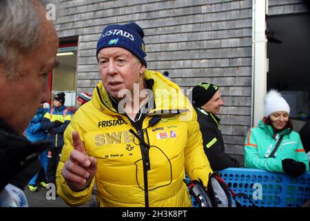 IBU Biathlon Relay uomo - Ruhpolding Foto Stock