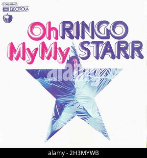 Vintage Vinyl Recording - Starr, Ringo - Oh My My - D - 1973 Foto Stock