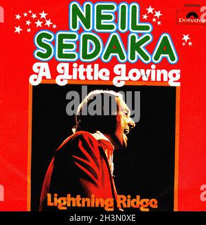 Vintage Vinyl Recording - Sedaka, Neil - Un po' amorevole - D - 1974 Foto Stock