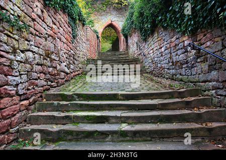 Miltenberg è una città con molte attrazioni turistiche Foto Stock