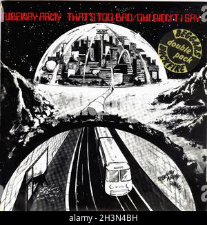 Vintage Vinyl Recording - Tubeway Army - Beggars Double Pack Backfire - UK - 1978-ReRel 79 02 Foto Stock