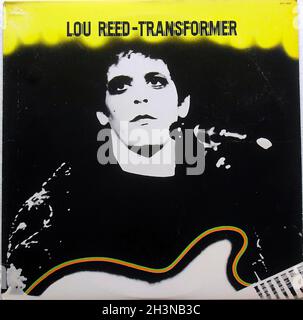 1972 Lou Reed Transformer LP Vinyl Record Album Sleeve 1970 A Foto Stock