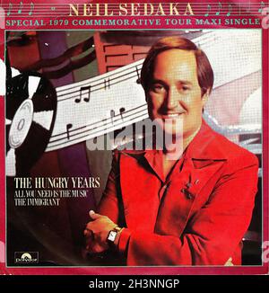 Vintage Vinyl Recording - Sedaka, Neil - The Hungry Years - UK - 1979 Foto Stock