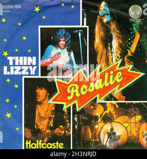 Vintage Vinyl Recording - Thin Lizzy - 8 - Rosalie - D - 1975 Foto Stock