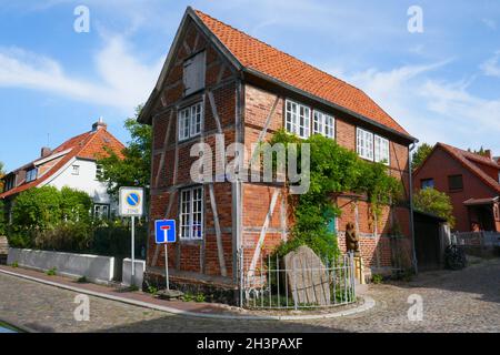 Heinrichstein a Ratzeburg Foto Stock