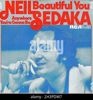 Vintage Vinyl Recording - Sedaka, Neil - Beautiful You - D - 1972 Foto Stock