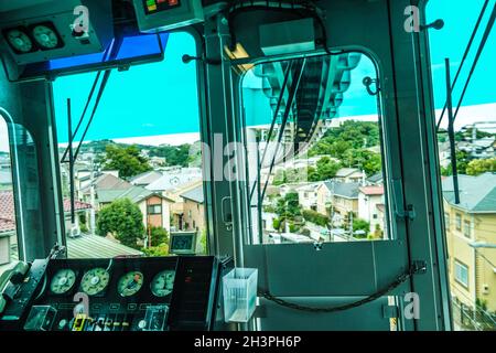 Shonan conducente sedile della monorotaia Foto Stock