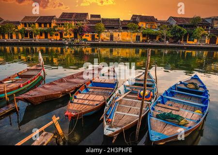 Hoi un patrimonio culturale della città del mondo urbano antico Foto Stock