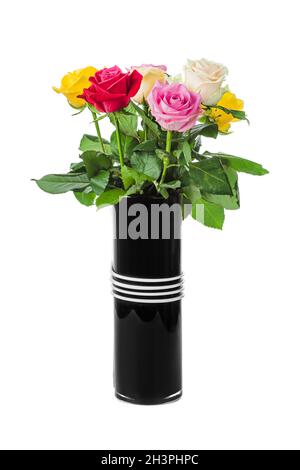 Bouquet di rose di fiori Foto Stock