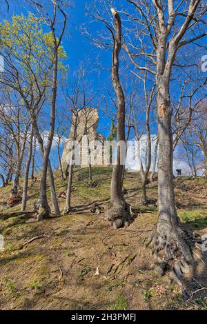 Lauenburg nei pressi di Stecklenberg Harz Foto Stock