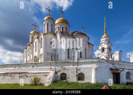 Cattedrale della Dormizione, Vladimir, Russia Foto Stock