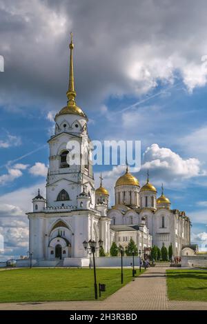 Cattedrale della Dormizione, Vladimir, Russia Foto Stock