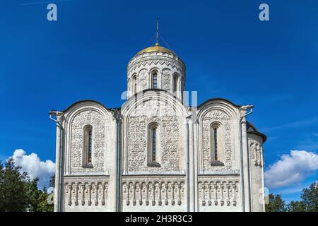 Cattedrale di San Demetrio, Vladimir, Russia Foto Stock