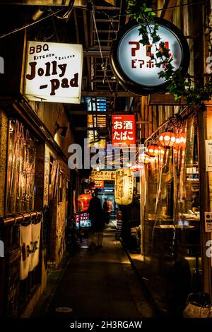 Kichijoji harmonica vicolo Foto Stock