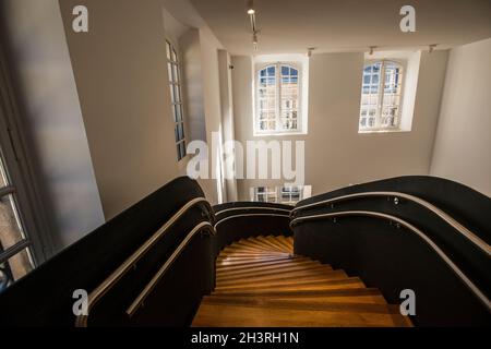 Bella scalinata al Museo Carnavalet di Parigi Foto Stock