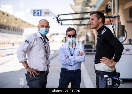 Fillon Pierre (fra), presidente di ACO, portait Lequien Frederic (fra), CEO del FIA World Endurance Championship, ritratto durante la 6 ore del Bahrain, 5° round del FIA World Endurance Championship 2021, FIA WEC, sul circuito Internazionale del Bahrain, dal 28 al 30 ottobre 2021 a Sakhir, Bahrain - Foto: Germain Hazard/DPPI/LiveMedia Foto Stock