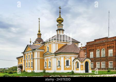 Chiesa di Kresto-Nikolskaya, Suzdal, Russia Foto Stock