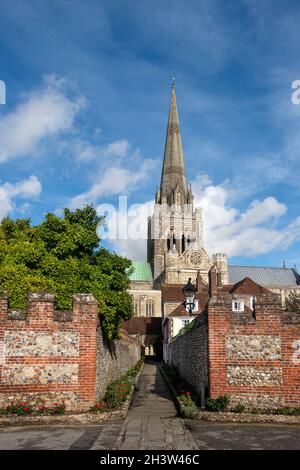 Cattedrale di Chichester, West Sussex, Regno Unito Foto Stock