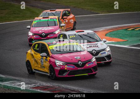 69 STEFANA Quinto (ITA), OREGON TEAM, Clio Cup Europe, in azione nel corso del 13° round della Clio Cup Europe 2021, dal 29 al 31 ottobre 2021 sull'Autodromo Nazionale di Monza, a Monza, Italia - Foto Alexandre Guillaumot / DPPI Foto Stock
