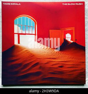 Tame Impala - The Slow Rush - 2020 - Original Vinyl Record Foto Stock