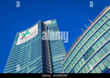 Lombardia (Lombardia) famoso grattacielo a Milano Foto Stock